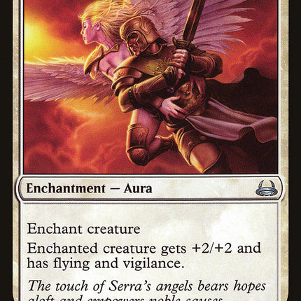 Serra's Embrace (Divine vs. Demonic) [Duel Decks Anthology]