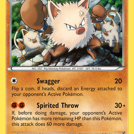 Primeape (53/114) [XY: Steam Siege]
