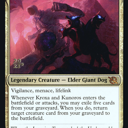Kroxa and Kunoros [March of the Machine Prerelease Promos]