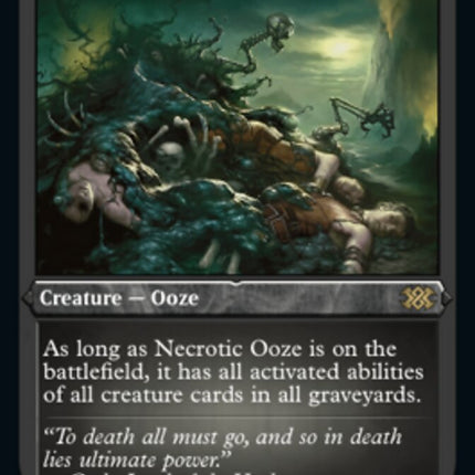 Necrotic Ooze (Foil Etched) [Double Masters 2022]