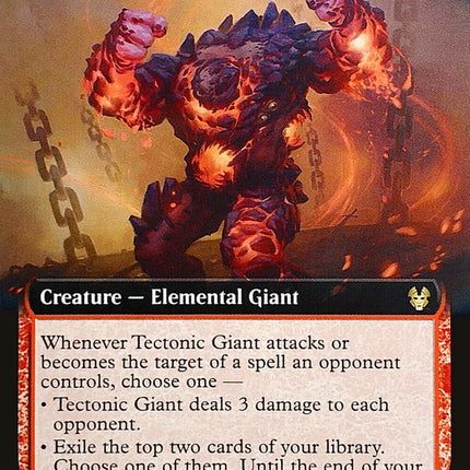 Tectonic Giant (Extended Art) [Theros Beyond Death]