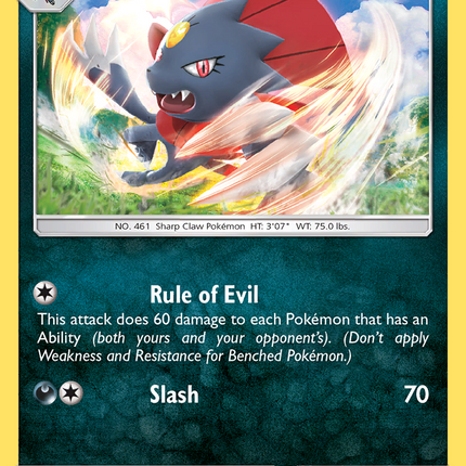 Weavile (86/147) [Sun & Moon: Burning Shadows]
