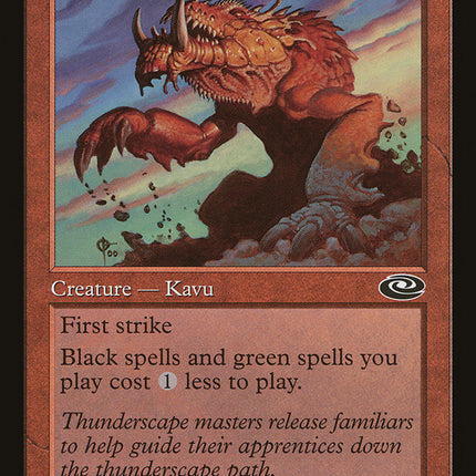 Thunderscape Familiar [Planeshift]