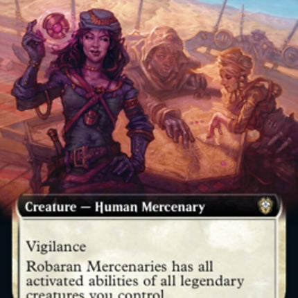 Robaran Mercenaries (Extended Art) [Dominaria United Commander]