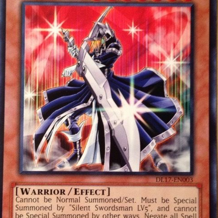Silent Swordsman LV7 (Blue) [DL17-EN003] Rare