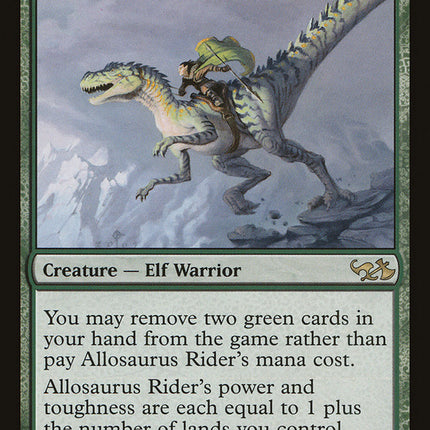 Allosaurus Rider [Duel Decks: Elves vs. Goblins]