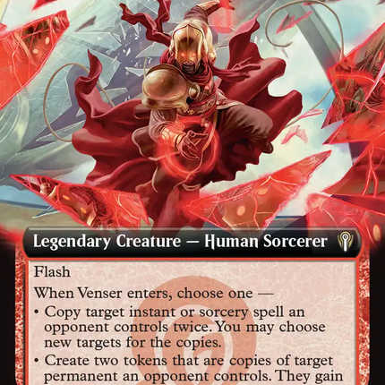 Venser, Fervent Forger (Extended Art) [Reality Fracture Commander]