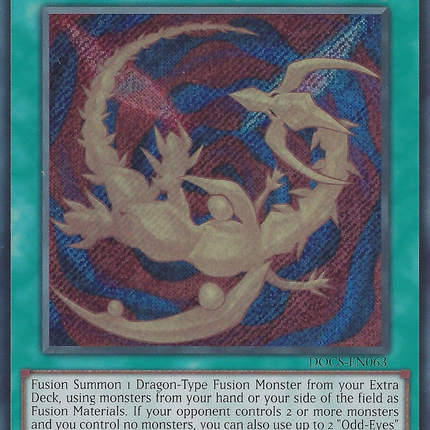Odd-Eyes Fusion [DOCS-EN063] Secret Rare