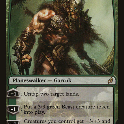 Garruk Wildspeaker [Lorwyn]