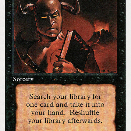 Demonic Tutor [Summer Magic / Edgar]