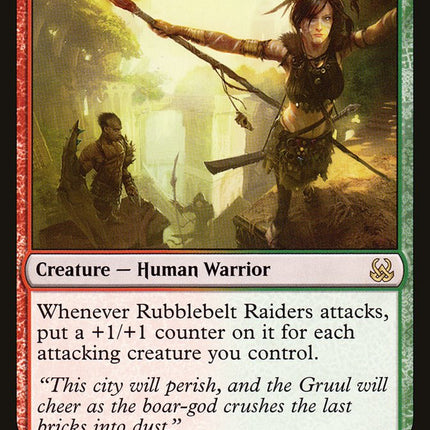 Rubblebelt Raiders [Duel Decks: Mind vs. Might]