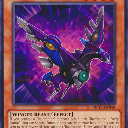 Raidraptor - Fuzzy Lanius [MP16-EN058] Common
