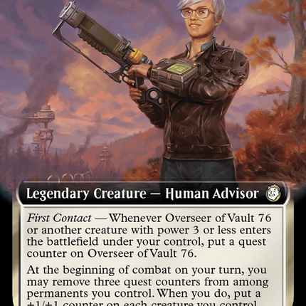 Overseer of Vault 76 (Extended Art) (Surge Foil) [Fallout]