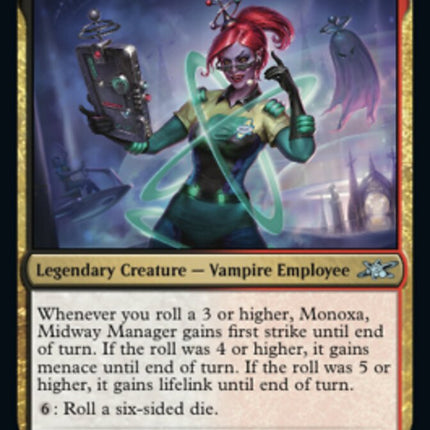 Monoxa, Midway Manager (Galaxy Foil) [Unfinity]