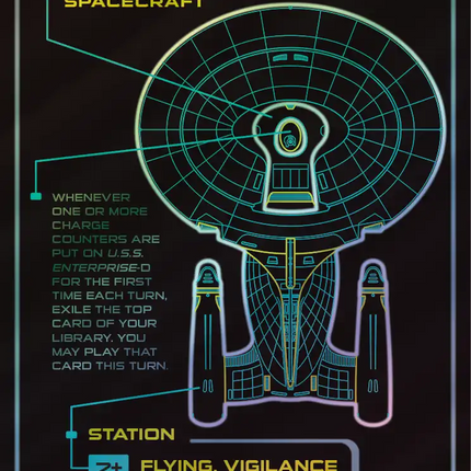 U.S.S. Enterprise-D, Galaxy-Class (Showcase) [Star Trek]