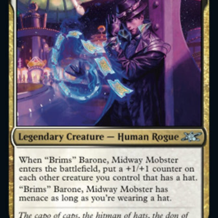 "Brims" Barone, Midway Mobster (Galaxy Foil) [Unfinity]