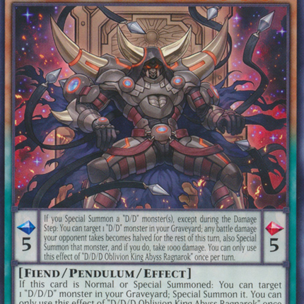 D/D/D Oblivion King Abyss Ragnarok [SP17-EN029] Common