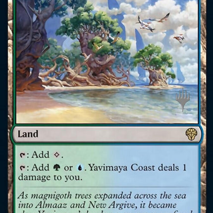 Yavimaya Coast (Promo Pack) [Dominaria United Promos]