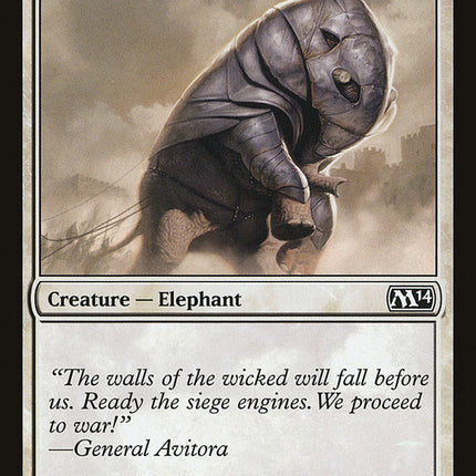 Siege Mastodon [Magic 2014]