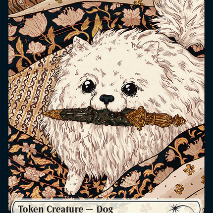 Dog // Cat Double-Sided Token [Secret Lair Commander Deck: Raining Cats and Dogs Tokens]