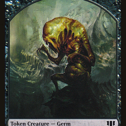 Germ // Zombie (016/036) Double-Sided Token [Commander 2014 Tokens]