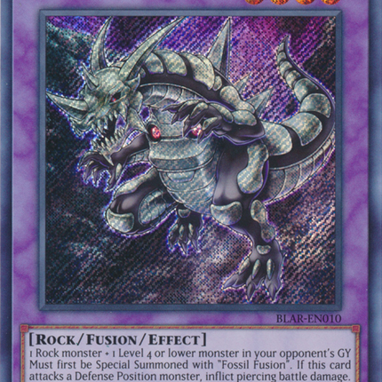 Fossil Dragon Skullgar [BLAR-EN010] Secret Rare