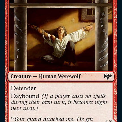 Weary Prisoner // Wrathful Jailbreaker [Innistrad: Crimson Vow]