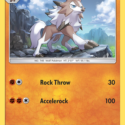 Lycanroc (76/147) [Sun & Moon: Burning Shadows]
