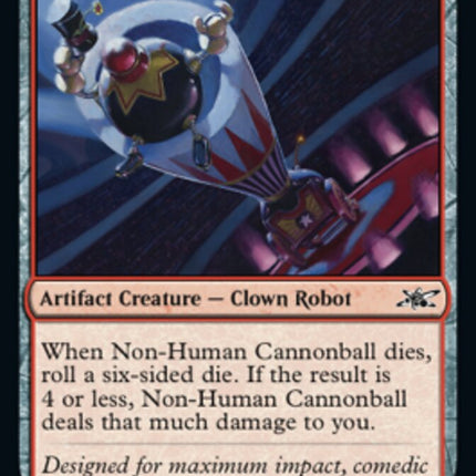 Non-Human Cannonball (Galaxy Foil) [Unfinity]