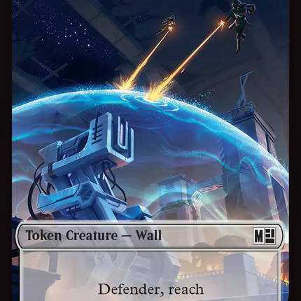 Copy (017) // Wall (019) Double-Sided Token (Surge Foil) [Marvel Super Heroes Commander Tokens]
