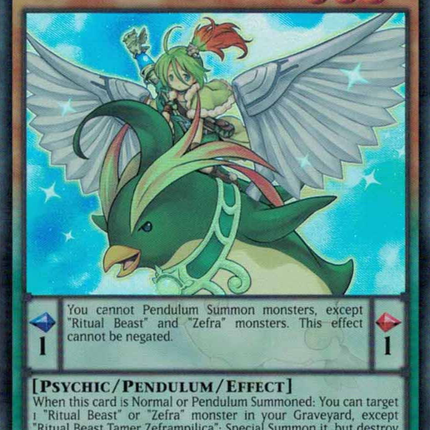 Ritual Beast Tamer Zeframpilica [PEVO-EN048] Super Rare