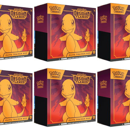 Scarlet & Violet: Obsidian Flames - Elite Trainer Box Case