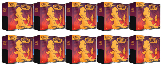 Scarlet & Violet: Obsidian Flames - Elite Trainer Box Case