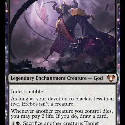 Erebos, Bleak-Hearted [Commander Masters]