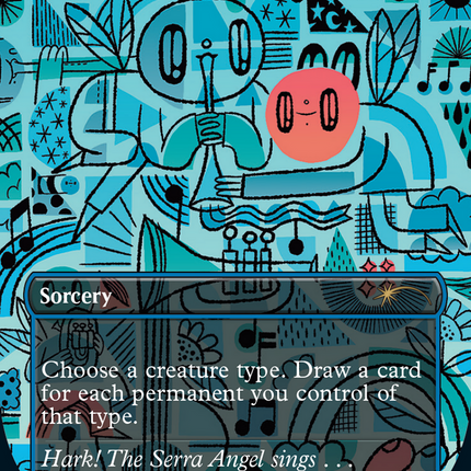 Distant Melody (Rainbow Foil) [Secret Lair Drop Series]