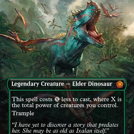 Ghalta, Primal Hunger (Borderless) [Foundations Commander]