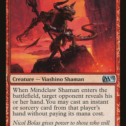 Mindclaw Shaman [Magic 2013]