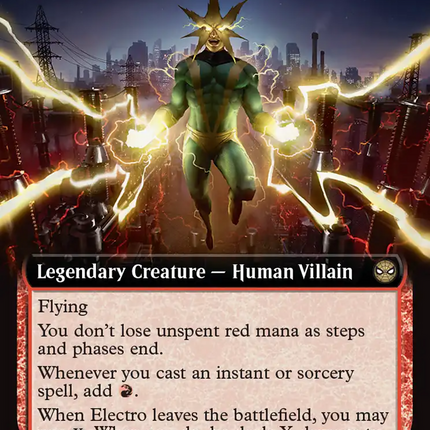 Electro, Assaulting Battery (Extended Art) [Marvel's Spider-Man]