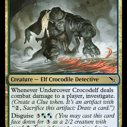Undercover Crocodelf (White) [Murders at Karlov Manor]