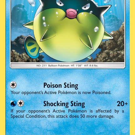 Qwilfish (21/73) [Sun & Moon: Shining Legends]