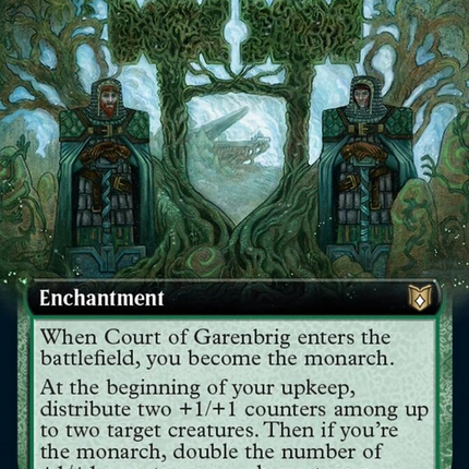 Court of Garenbrig (Extended Art) [Wilds of Eldraine Commander]