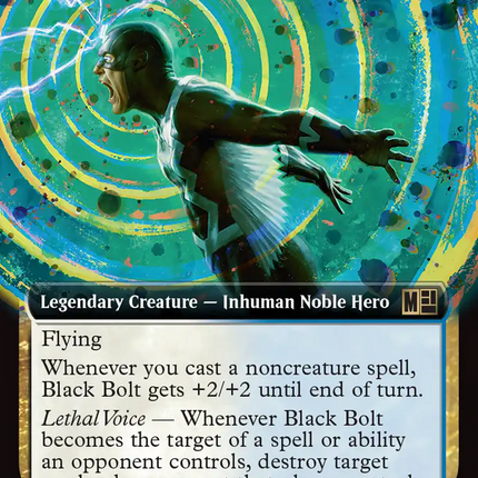 Black Bolt, Inhuman King (Extended Art) [Marvel Super Heroes Commander]