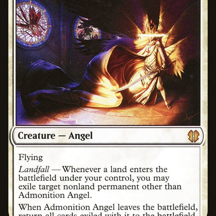 Admonition Angel [Zendikar Rising Commander]