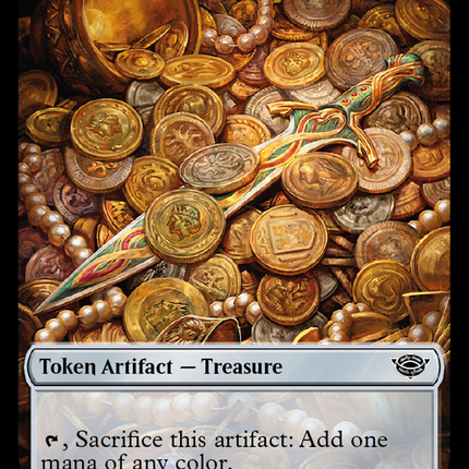 Food (10) // Treasure Double-Sided Token [The Lord of the Rings: Tales of Middle-Earth Tokens]