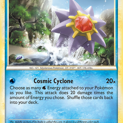 Starmie (53/123) [HeartGold & SoulSilver: Base Set]