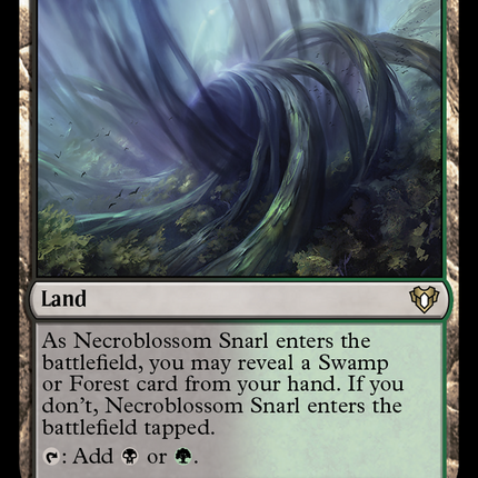 Necroblossom Snarl [Commander Masters]