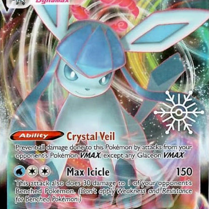 Glaceon VMAX (041/203) (Holiday Calendar) [Sword & Shield: Evolving Skies]
