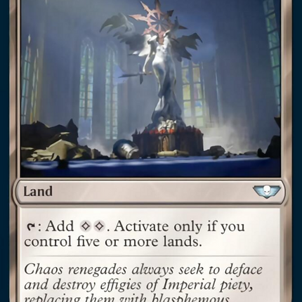 Temple of the False God (Surge Foil) [Warhammer 40,000]