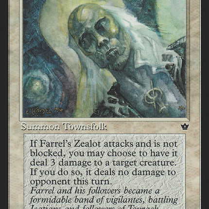 Farrel's Zealot (Richard Kane Ferguson) [Fallen Empires]