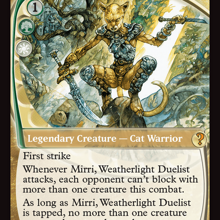 Mirri, Weatherlight Duelist (Future Sight) [Mystery Booster 2]